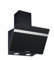 HEINNER A+ HDCH-6060RGBK Touch Control Schräge Dunstabzugshaube 60 cm, Umlufthaube 546,2 m³/h, Schwarzes Glas