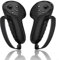 CNANRNANC CNANRNANC - Empuñaduras protectoras de silicona de diseño ergonómico para Meta para Quest 3S con correas elásticas para mango de juego (negro)