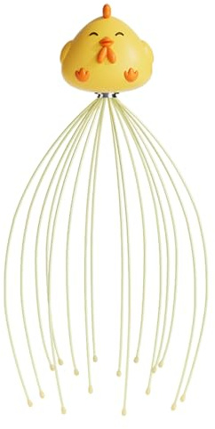 Kopfhaut Massagegerät Haarpflege Massager | 16 Finger Knoten Entspannung Zuhause Spa Für Stressabbau Reise Badezimmer Nach Shampoo Haustierpflege