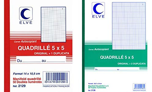 ELVE 2129 Notizbuch, 140 x 105 mm, kariert (5/5)