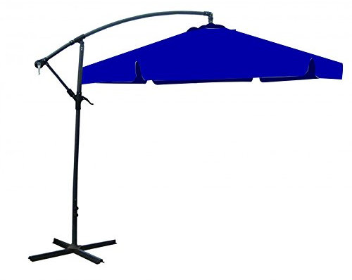 Harms 504280 Ampelschirm blau