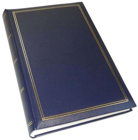 Walther Monza Blue 6x4 Slip In Photo Album - 300 Photos