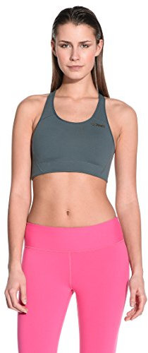 Zumba Fitness Damen WT Bra B, Dark N Dirty Slate, S