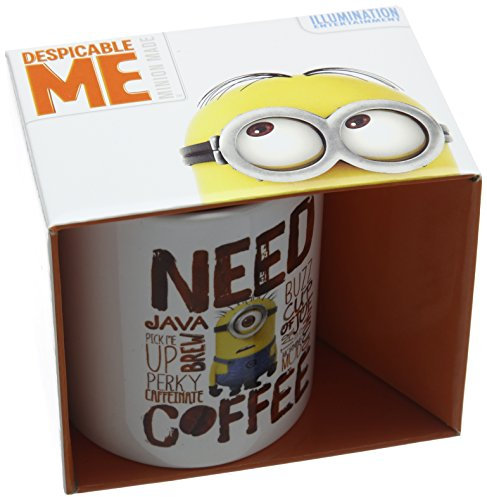 Despicable Me 2 Need - Taza de cerámica, diseño de Gru 2. Mi villano favorito