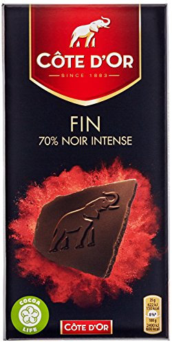 Côte d'Or Chocolat Côte D Or D{gustation Noir 70% - La tablette de 100g