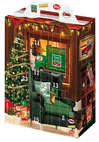 Intersnack Adventskalender 2017, 1er Pack (1 x 790 g)