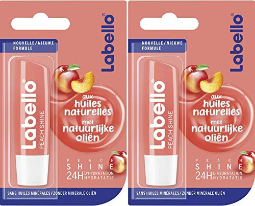 Labello Peach Shine Lippenbalsam 4,8 g