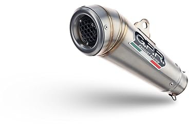 GPR Pot échappement marque GPR compatible avec Ducati Diavel 1198 2011-2016, Powercone Evo, Pot échappement racing, avec les tuyaux de liaison, article sans homologation