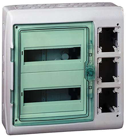 Coffret polyvalent Kaedra 24 modules - 3 ouvertures - 448 x 460 mm