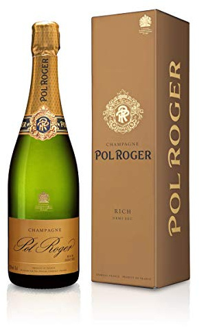Pol Roger Champagne Rich Demi Sec 12,5% Vol. 0,75l in Geschenkbox