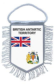 Akachafactory Wimpel Mini Flagge Fahne flaggen miniflagge Britisches Antarktis-Territorium