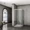 760x760x1900mm Quadrant Shower Enclosure Cubicle Glass Screen Sliding Shower Door with Tray + Free Waste