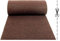 OLIVO.shop | TWIST zerbino ricciolo vinilico, tappeto asciugapasso drenante antiscivolo, zerbino ingresso esterno gomma, marrone varie misure (100x100 cm)