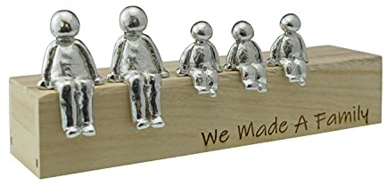 Pirantin We Made A Family Ornament - Choose Your Family Combination (3 Children)