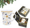 Carmani Mug en porcelaine décorée avec le thème de Noël 350 ml