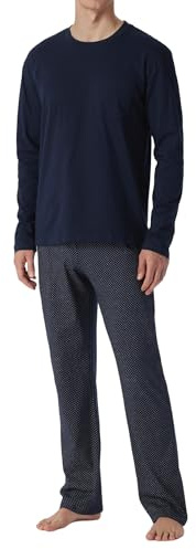 Schiesser Herren Schlafanzug lang mit Bündchen - Nightwear Set