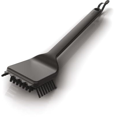 Ninja Woodfire Grill Cleaning Brush, BBQ Cleaning Brush with Angled Wire Bristles and Hanging Loop, Official, Compatible with Ninja Woodfire BBQ Grill OG701 / OG850 / OG901, Black, XSKOGXLCNBSEU