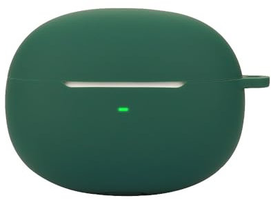 FTRONGRT Hülle Kompatibel mit Baseus AirGo 1 Ring, Weiches TPU, Kratzfeste Schutzhülle für Bluetooth-Kopfhörer Kompatibel mit Baseus AirGo 1 Ring.Dunkelgrün