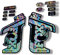 Gabel Ersatz Aufkleber kompatibel für Fox 36 2021 Rhythm Series Oil Slick 1 (glänzend)