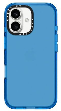 CASETiFY Impact iPhone 16 Case [Slim / 8.2ft. 4X Military Grade Drop Protection/Wireless Charging Compatible] - Sky Blue