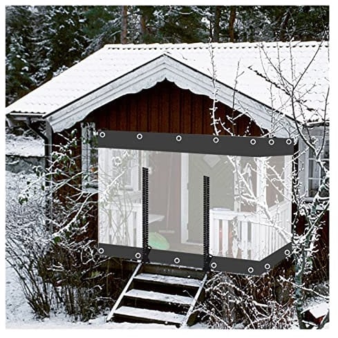 MYJIO Tende da Esterno Tende per Gazebo da Giardino con Cerniera Tende per Porte da Garage per Pergolato in Legno, Barche, Padiglioni, Formato Personalizzato(2x1.2m/6.56x3.94ft)