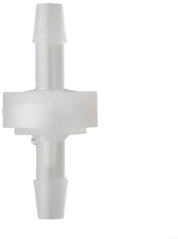 ZWEquipint Clapet anti-retour anti-retour en ligne pour eau, huile, gaz, air, compatible avec les tubes de 3 mm et 12 mm, pour véhicules de plaisance (4 mm)