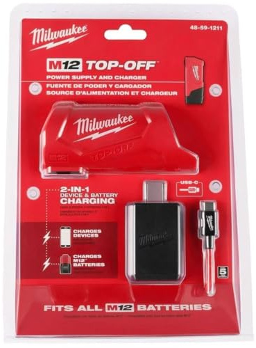 Milwaukee Electric - M12 TOP-Off Power Supply and Charger