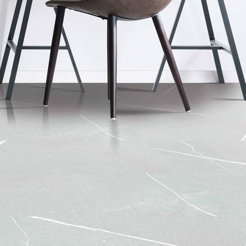 MILANO 615 x 315mm Composite Floor Tile Pack Hera Marble | SPC Construction. Waterproof Design. Sound & Thermal Insulation Properties. Tongue & Groove Installation. Pack of 9 Tiles.