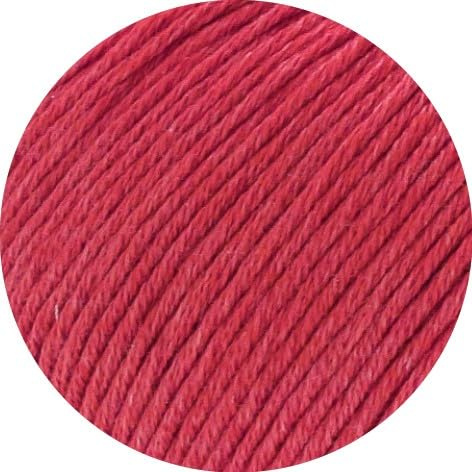 LANA GROSSA Soft Cotton | Weiches Baumwollgarn mit modernem Mikrofaseranteil | Handstrickgarn aus 70% Baumwolle & 30% Polyacryl | 50g Wolle zum Stricken & Häkeln | 140m Garn FB 63