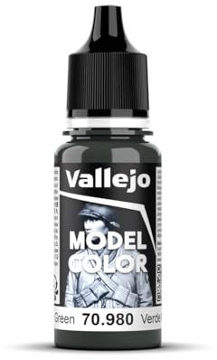 Vallejo Model Color 17 ml Acrylic Paint - Black Green