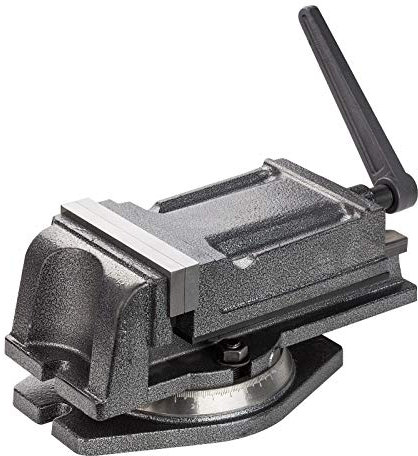Präzisionsmaschinen Schraubstock Werkbankschraubstock 125 mm mit Spindelantrieb
