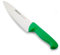 Arcos Cuchillo Chef Acero Inoxidable Nitrum y Hoja 200 mm. Cuchillo Cocina Profesional Multiusos. Mango ergonómico Polipropileno. Serie 2900. Color Verde.