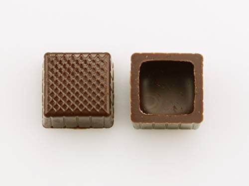 1 Folie Karree-Schalen Zartbitter