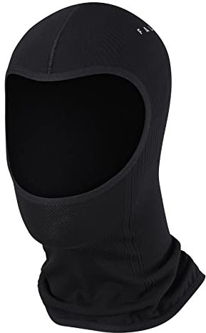 FALKE Unisex Sturmhaube Maximum Warm U MA Funktionsgarn Schnelltrocknend 1 Stück, Schwarz (Black 3000), S-M