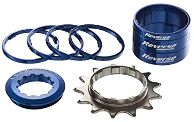 Reverse Single Speed Umbau Kit 13 Zähne dunkel blau