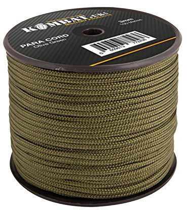 Kombat UK Paracord-Rolle, unisex, Paracord, olivgrün