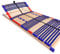 stabiler Lattenrost 100% BUCHE Lattenrahmen - Kopfteil verstellbar - SCHULTERFRÄSUNG, 7 Zonen, 42 Federleisten, Härte-Regulierung, Mittelgurt - VARIO SLEEP BEST 42® unmontiert (90x190cm)