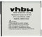 vhbw Li-Ion Batteria 600mAh 3.6V compatibile con Fotocamera Camcorder Video Sony Cybershot DSC-W560,DSC-W570,DSC-W610,DSC-W620,DSC-W630,DSC-W650 sostituisce Sony NP-BN1