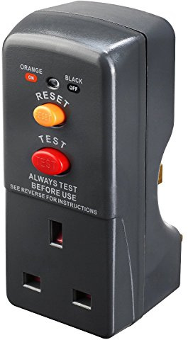 Masterplug ARCDKG Safety RCD Adaptor (Pack of 3)