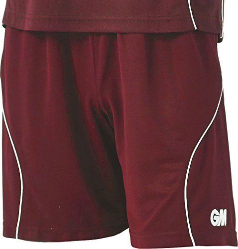 Gunn & Moore GM Men's TRAINING WEAR Shorts - Maroon, M