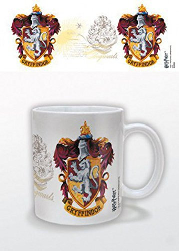 Harry Potter, Blason De Gryffondor Tasse À Café Mug (9x8 cm) + 1x Sticker Surprise