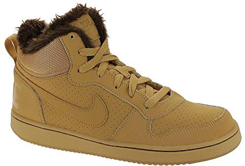 Nike Herren Court Borough Mid Wntr Gs Sneakers, Mehrfarbig (Haystack/Haystack/Baroque Brown 001)
