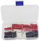 Batterie Stecker 15A，Netzstecker, Schnelltrennung, 15 A, 600 V, mit Steckern, Rot/Schwarz, (10 Paar Rot+Schwarz)