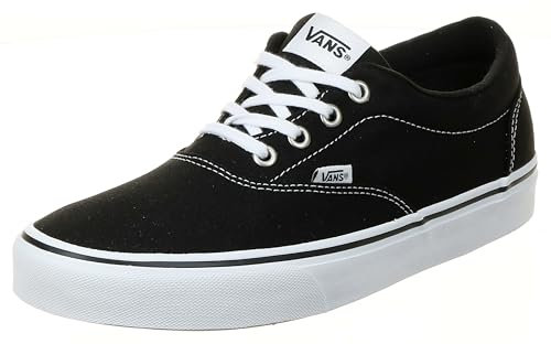 Vans Doheny, Scarpe da ginnastica Donna, Canvas Black White, 37 EU