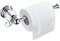 BATHSIR Chrome Toilet Paper Holder, Crystal Bathroom Tissue Paper Holder Silver Toilet Roll Hanger Wall Mounted