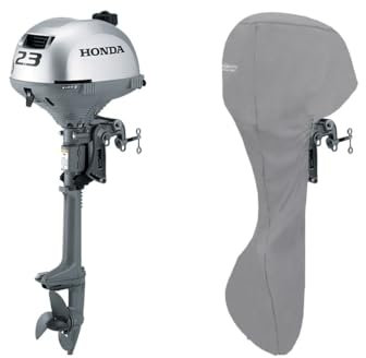 Oceansouth Vollständige Abdeckung für Honda Außenborder/Speicher BF2.3 bis BF250 (BF 2.3 (2014>) 381mm (15)