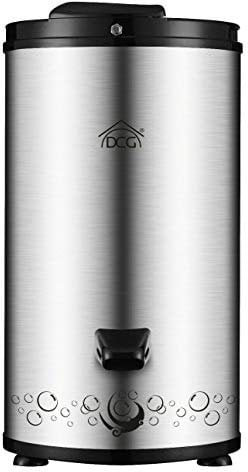 DCG SD8469 Secadora centrífuga inoxidable, secadora portátil ahorra espacio, toalla silenciosa, capacidad 6 kg, 3200 rpm