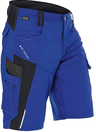KÜBLER Workwear | KÜBLER BODYFORCE Arbeitsshorts | kbl.blau/schwarz | Größe 44