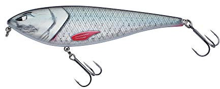 Berkley Zilla Glider Pike Hecht Angelköder, 10cm, Roach