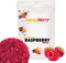 Freeze Dried Raspberry Pieces 50g - Premium Freeze-Dried Fruit Bits - 100% Natural, No Added Sugar or Preservatives Raw Dry Raspberry Grit for Baking, Cake Decorations, Yogurt, Porridge Oat, Smoothie
